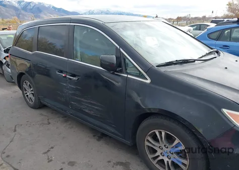 2013 Honda Odyssey Ex from USA, damaged, VIN 5FNRL5H44DB075407